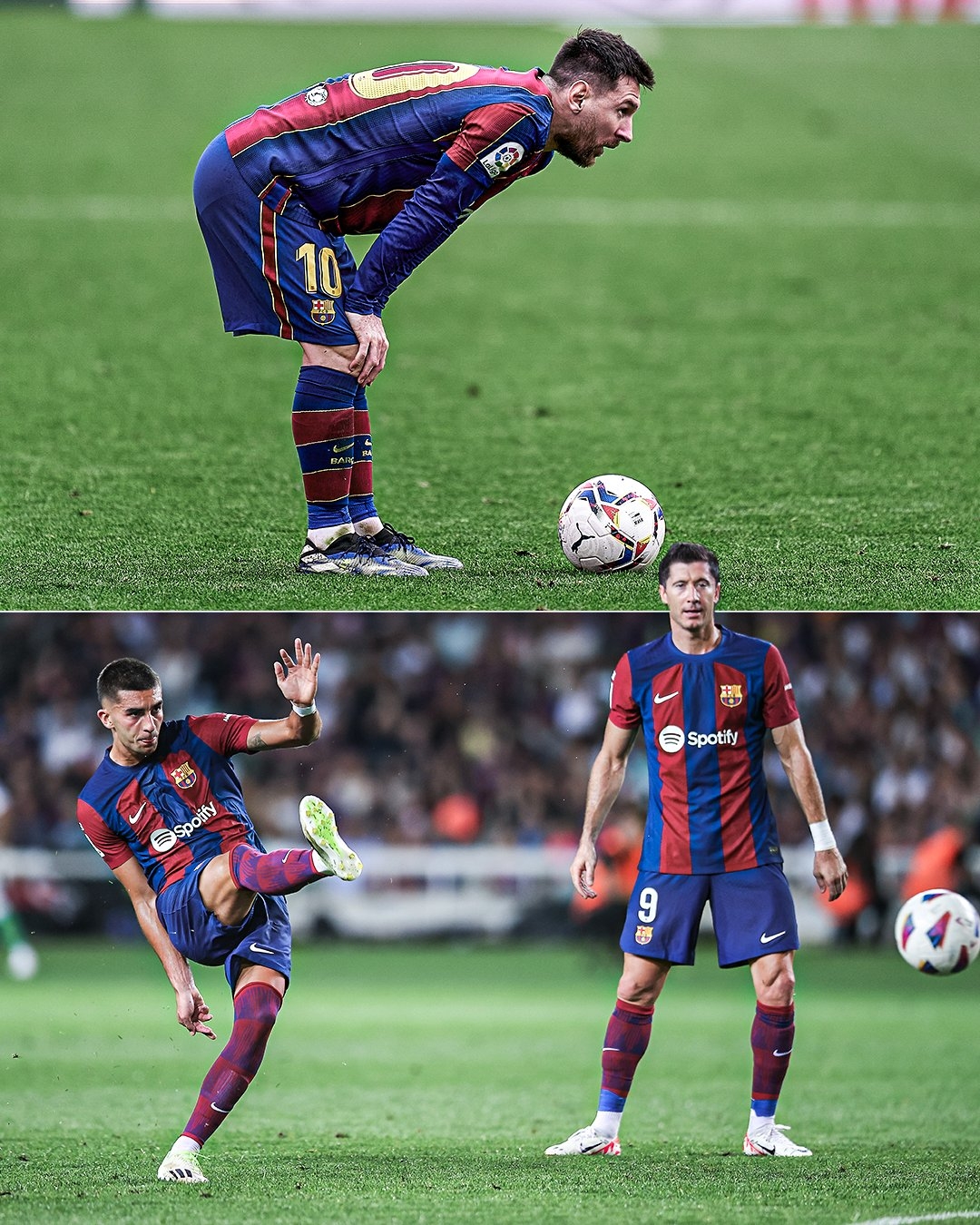 梅西再次攻入制胜球，巴萨领跑