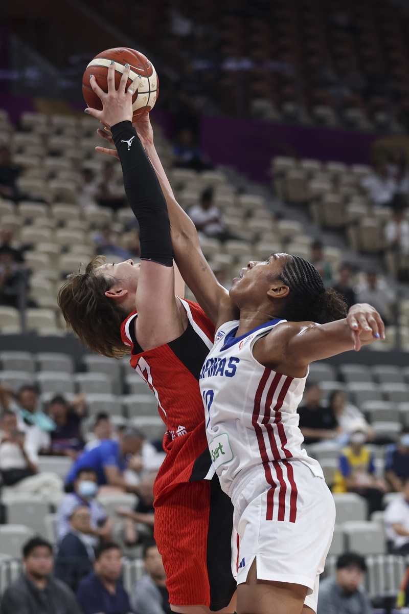 中国国家队备战奥运战新西兰队争夺胜利